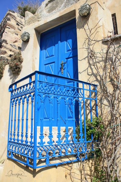 The village of Pyglos on the Greek Island Santorini