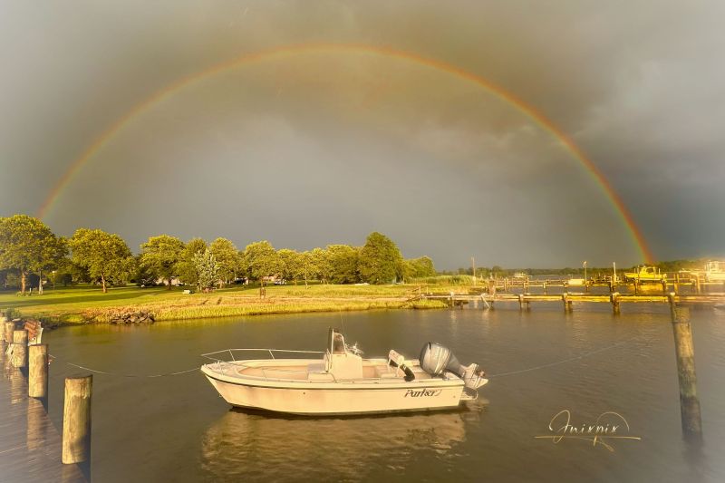 Langford Bay Rainbow near Chestertown Maryland