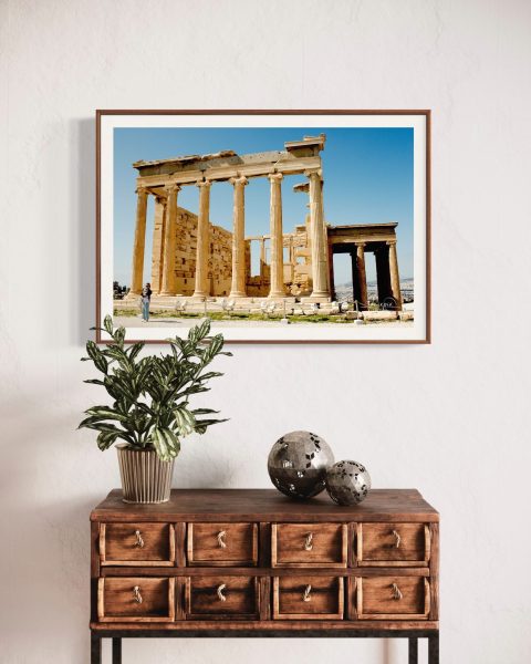 Propylaea on the Acropolis in Athens Greece