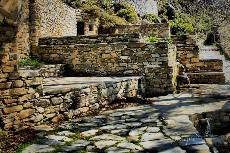 The Aria Spring on the Greek island of Naxos